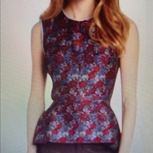 BCBGMaxAzria Jaclyn Sleeveless Peplum Top NWT